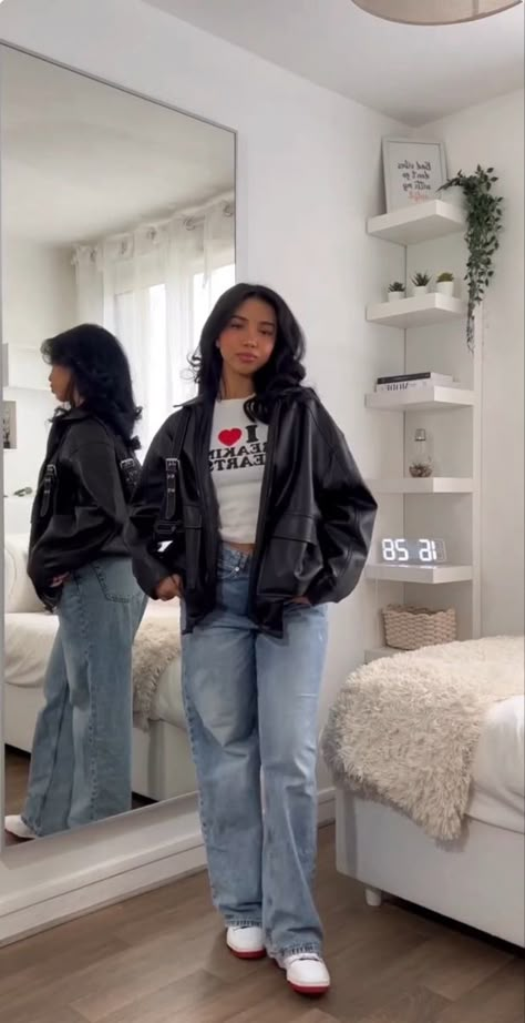 Mommy Outfits, Modesty Outfits, Tiktok Outfits, Winter Fashion Outfits Casual, 90s Fashion Outfits, Outfit Inspo Casual, Swaggy Outfits, Streetwear Fashion Women, Outfit Inspo Fall