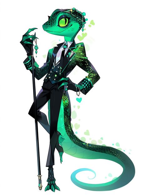 Gecko Character Design, Chameleon Character Design, Lizard Oc, Lizard People, Frilled Lizard, Boss Wallpaper, Character Design References, Dragon Art, Dnd Characters