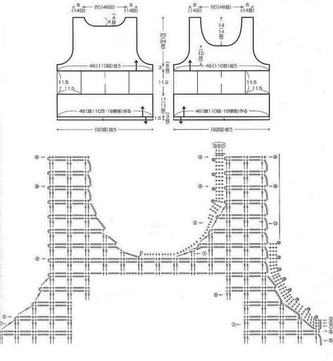 Neckline Crochet Patterns, Crochet Neckline Pattern, Crochet Blouse Free Pattern, Crochet Sweater Design, Crochet Neckline, Crochet Bedspread Pattern, Crochet T Shirts, Quick Crochet Patterns, Vest For Women
