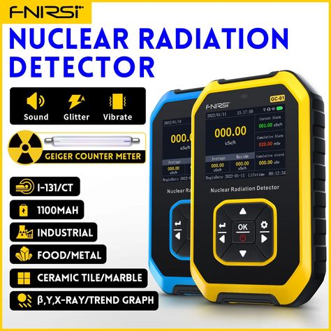 Geiger Counter, Nuclear Radiation, Electromagnetic Radiation, Nuclear Power Plant, Family Decor, Cool Gadgets To Buy, X Ray, Cool Gadgets, Ceramic Tiles