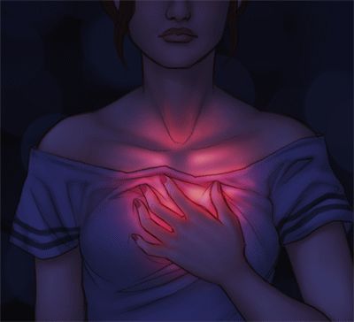 What if your chest lit up when you met your soulmate... 1 By 1 Picture, Emmy Cicierega, Poison Bottles, Animiertes Gif, 동화 삽화, Heart Gif, Charcoal Drawings, Beating Heart, Soul Mate