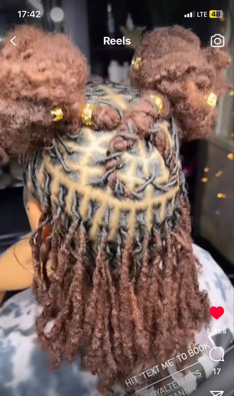 Lic Styles Women, Curled Loc Styles, Barrel Twist Styles Locs Women, Short Dread Hairstyles For Women Black, Girl Dreads Styles, Dread Hair Styles, Braids With Locs, Locs Retwist Style, Prom Loc Styles