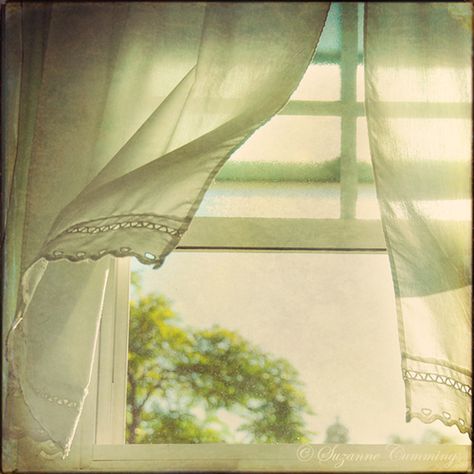 I'm loving ... - Living Vintage An Open Window, Elsie De Wolfe, Living Vintage, Looking Out The Window, Window View, Open Window, Through The Window, Summer Breeze, Simple Pleasures