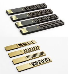 Chinese design studio “Then Creative” presents a collection of delicately beautiful USB Drives that blend modern technology with traditional patterns. Teknologi Futuristik, 달력 디자인, Usb Drives, Chinese Design, Objet Design, Design Industrial, Usb Drive, Chinese Traditional, Modern Technology