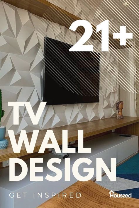 Television Wall Design, Modern Luxury Tv Unit Design For Living Room, Tv Stand Design Modern Simple, Wall Mounted Tv And Fireplace Ideas, Accent Wall For Tv Mounted Tv, Recessed Tv Wall Ideas, Tv Wall Ideas Living Room Modern Luxury, Living Room Entertainment Center Ideas Wall Mounted Tv, Wooden Accent Wall Ideas