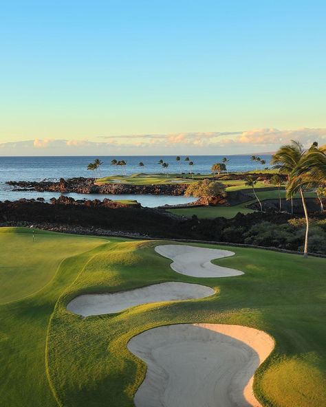 Nature, Golf Course Wallpaper, Golf Hawaii, Hawaii Golf Courses, Golf Course Aesthetic, Golf Aesthetics, Golf Aesthetic, Golf View, Golf Pictures