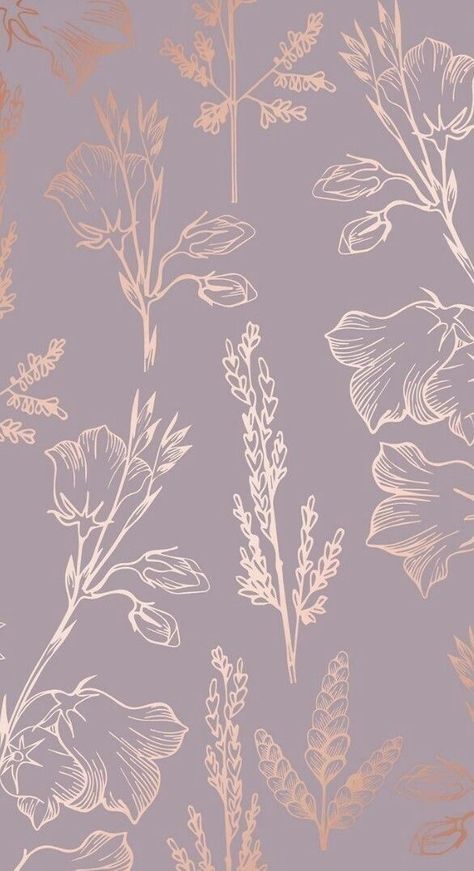 Tapete Gold, Rose Gold Backgrounds, Gold Wallpaper Background, Rose Gold Wallpaper, Vintage Flowers Wallpaper, Iphone Backgrounds, Flower Background, Backgrounds Phone Wallpapers, Gold Wallpaper