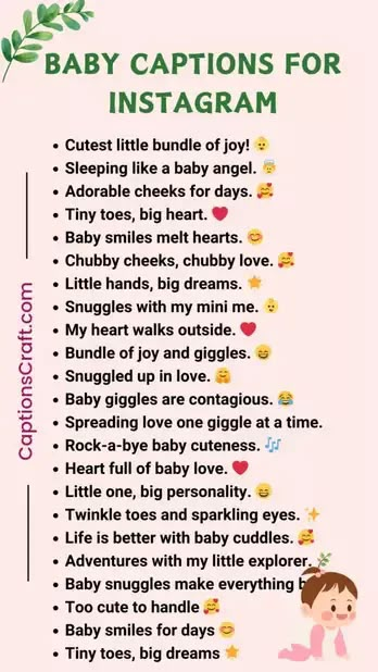 200+ Baby Captions For Instagram: Top Picks to Boost Your Posts Captions To Post Your Daughter, Daughter Picture Caption, Baby Photo Captions Instagram, Caption For Newborn Baby, Kids Captions For Instagram, Baby Girl Captions Instagram, Caption For Daughter Photo, Mom Daughter Captions Instagram, Caption For Baby Boy