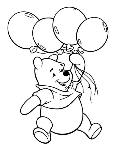 Spiderman Bebe, Free Disney Coloring Pages, Winnie The Pooh Drawing, Love Coloring Pages, Cartoon Coloring Pages, Disney Coloring Pages, Pooh Bear, Cute Coloring Pages, Art Drawings For Kids