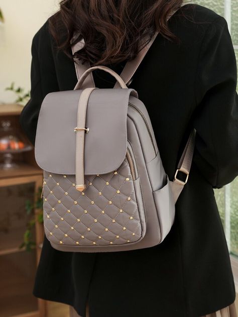 Women Backpack Fashion, Canvas Leather Bag, Fancy Jewelry Necklace, Flap Backpack, Rubber Sandals, Stylish Backpacks, Back Bag, Stylish Glasses, Flip Flop Shoes