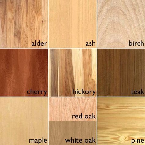 Different Types Of Wood Grain, Birch Cabinets, Cherry Stain, Material Board, Hickory Wood, 3d Cnc, Got Wood, Different Types Of Wood, Board Inspiration