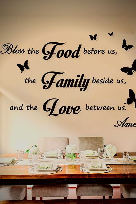 Decor Dining Room|| Decor Kitchen Wall Decor||Home Decorations||Prayer Room Decor || Family Stickers for Wall ||#DecorDiningRoom #DecorKitchen
#WallDecor #HomeDecorations Prayer Before Eating Meals, Kitchen Quotes Decor, Dinner Prayer, Bless The Food Before Us, Room Table Decor, Prayer Signs, Wall Stickers Quotes, Kitchen Wall Decals, Bless The Food