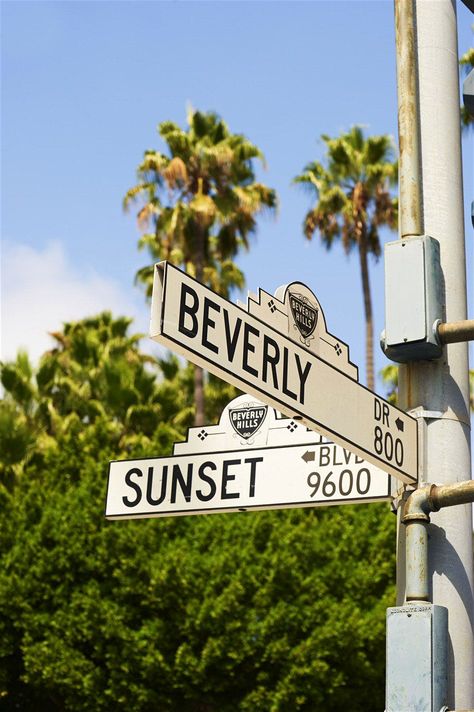 Sunset Boulevard Aesthetic, Los Angeles Wallpaper, Los Angeles Aesthetic, Beverly Hills Los Angeles, California Aesthetic, La Photography, Cali Life, Los Angeles Design, California Vibe