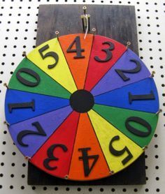 How I made a Prize Wheel                                                                                                                                                                                 More Spinning Wheel Game, Prize Wheel, Diy Carnival, Festival Games, Spin The Wheel, School Carnival, Auction Fundraiser, Carnival Prizes, Diy Event