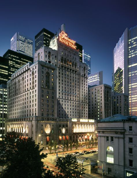 Hotels In Toronto Canada, Toronto Hotels, Best Vacation Destinations, Fairmont Hotel, Landmark Hotel, Enjoy Your Vacation, Downtown Toronto, Nba Champions, Hotel Discount