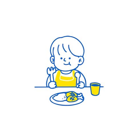 Eating Illustration Character, Cartoon Eating Food, Eating Doodle, Eating Character, Eat Cartoon, Eat Drawing, Cartoon Eating, Eating Illustration, Eating Drawing