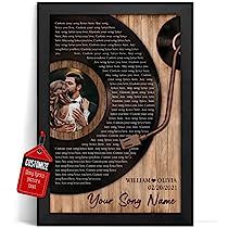 Song Chords, Perfect Song, Husband Gifts, One Year Anniversary, First Dance, Music Poster, Song Lyrics, Gifts For Him, Canvas