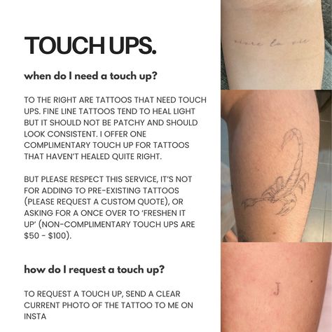 Fine line tattoos heal a bit different to traditional tattoos. Fine line artists use the same inks that they traditional artists do, but they tend to use smaller needles. Read on to find out what you can expect from a fine line tattoo! 🤍 → So how will my tattoo look? Fine line tattoos may usually heal a bit lighter, more like a medium to light grey, sometimes a darker almost black colour. Sometimes they can heal a little patchy or faded. That’s totally normal! In fact, a lot of my clients ... Tattoos Fine Line, Line Artist, Fine Line Tattoo, Healing Tattoo, Line Tattoo, My Tattoo, Traditional Tattoos, Fine Line Tattoos, Line Tattoos