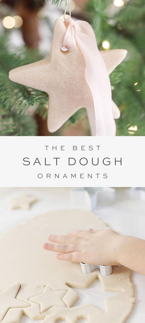 Salt Dough Christmas Decorations, Dough Christmas Ornaments, Salt Dough Christmas, Make Salt Dough, Salt Dough Ornament, Salt Dough Christmas Ornaments, Best Salt, Christmas Tree Decorating, Salt Dough Ornaments