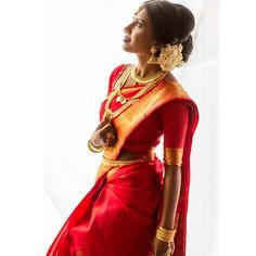 Beauty Creation (@beautycreation1) on Instagram: “Thnuza, you looked angelic and your wedding was captured so beautifully...thanks for sharing! Pic…” Tamil Bride Photoshoot, Red Koorai Saree, Thaali Design, Koorai Saree, Bride Fashion Photography, Tamil Bride, Desi Couture, Kerala Bride, Tamil Brides