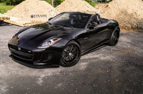 Jaguar F Type Convertible, Black Jaguar Car, Jaguar Xjs Convertible, Black Convertible, Jaguar Cars, Baby Products Packaging, Products Packaging, Michelin Tires, Black Jaguar