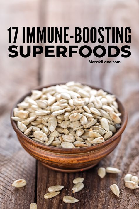 17 Superfoods to Boost Your Immune System | Many vitamins and minerals are essential to our immune health, but many of us aren't consuming enough of them. If you aren't a fan of supplements, a few dietary tweaks can make all the difference. Adding superfoods like ginger, berries, leafy greens, and probiotic foods like yogurt to your meals and snacks is such an easy way to strengthen your immune system -- click for a full list of superfoods to improve your immunity! List Of Superfoods, Medical Remedies, Keto Restaurant, Super Foods List, Immune Boosting Foods, Probiotic Foods, Mindfulness Techniques, Super Foods, Boost Your Immune System