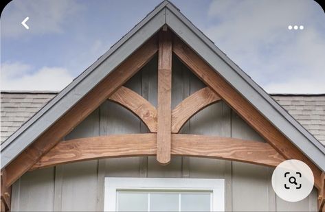 Gables On House Exterior, Gable Accents, Ranch House Exterior, Craftsman Exterior, Home Exterior Makeover, Exterior Makeover, Exterior Remodel, House Siding, Farmhouse Exterior