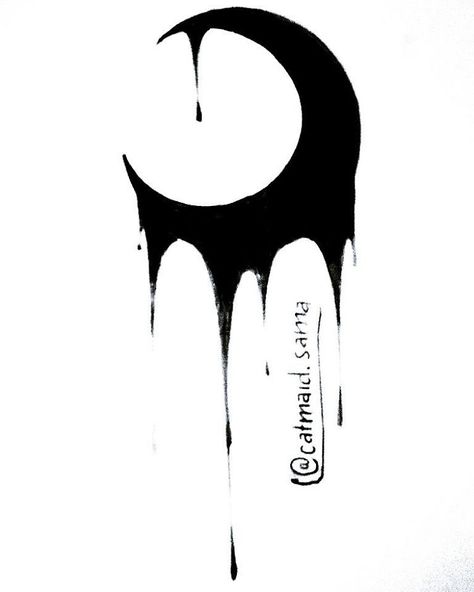 Nightmare Moon Tattoo, Evil Moon Drawing, Vampire Symbol Tattoo, Vampire Symbols Ancient, Luna Symbol, Blood Moon Tattoo, Vampire Symbols, Vampire Logo, Gothic Symbols