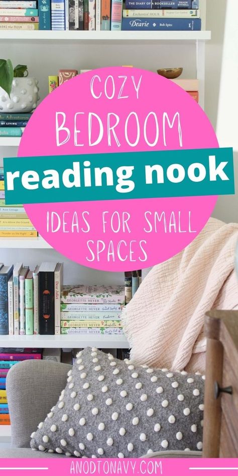 Teenage Reading Corner, Reading Nook Ideas For Adults Bedrooms, Reading Space Ideas, Reading Nook Aesthetic, Reading Room Ideas Cozy, Nook In Bedroom, Reading Nook Ideas For Adults, Reading Nook In Bedroom, Bookish Bedroom