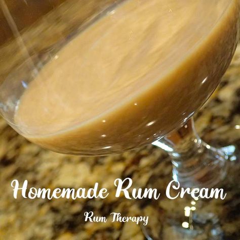 Homemade Rum Cream Jamaican Rum Cream Recipe, Homemade Rum, Sugar Free Condensed Milk, Drinking Ideas, Homemade Baileys Irish Cream, Homemade Baileys, Homemade Coffee Creamer, Homemade Liquor, Rum Cream