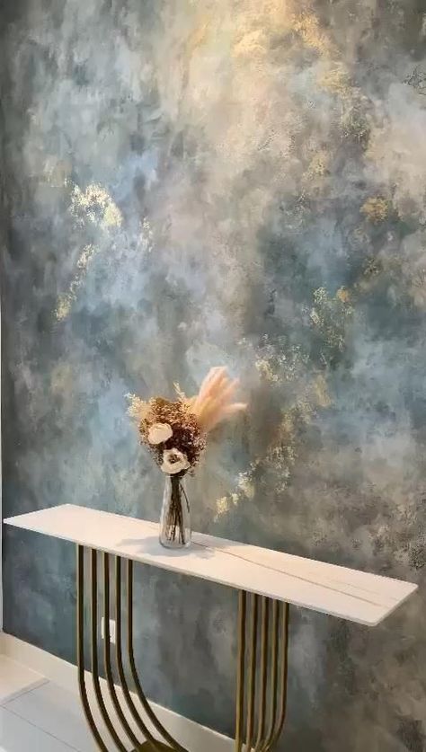 Wall Painting Techniques, Diy Wall Painting, Interior Design Per La Casa, Wall Texture Design, Wall Painting Decor, 3d Wall Decor, Diy Decor Ideas, Wall Paint Designs, Home Diy Ideas