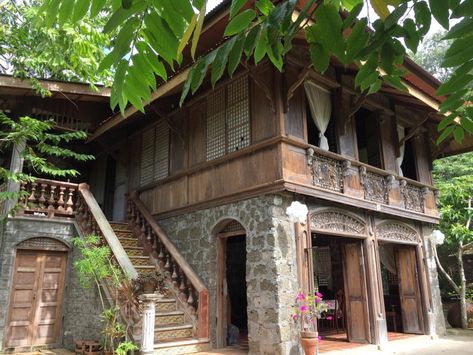 Philippine Architecture, Old House Design, Filipino House, Filipino Architecture, Philippines House Design, Architecture Styles, Philippine Houses, Heritage House, Tropical House