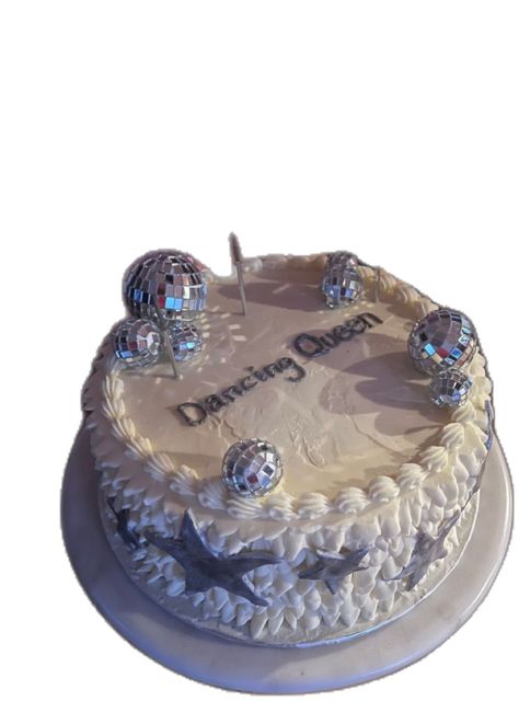 Dancing Queen Disco Ball, 25 Birthday Cake, Disco Ball Cake, 17th Birthday Cake, Young And Sweet Only 17, 17 Birthday Cake, 25th Birthday Cakes, 25 Birthday, Ball Cake