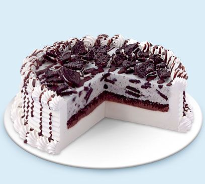 Explaining Sensible Cake Decorating Supplies Systems Oreo Blizzard, Dq Ice Cream Cake, Dq Ice Cream, Layered Dessert Recipes, Dairy Queen Cake, Oreo Cookie Cake, Dairy Queen Ice Cream Cake, Oreo Ice Cream Cake, Watermelon Ice Cream