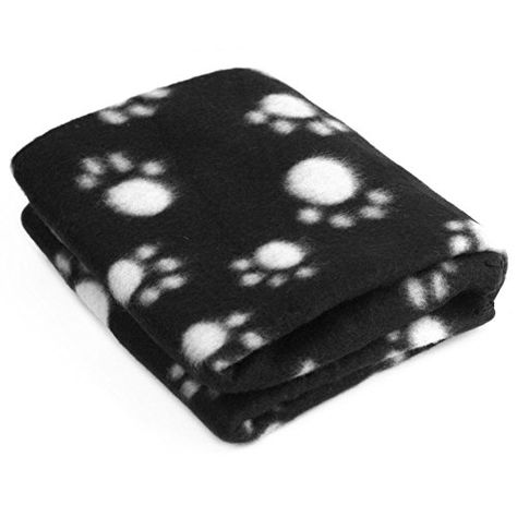 Kitten Beds, Soft Paws, Dog Bed Furniture, Paw Pattern, Cat Paw Print, Cat Blanket, Warm Bed, Blanket Black, Pet Blanket