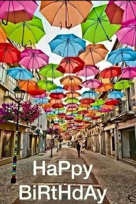 Wish you a happy birthday jannn Umbrella Street, Foto Top, Colorful Umbrellas, Voyage Europe, Alam Yang Indah, Spain Travel, Birthday Quotes, Dream Destinations, Granada