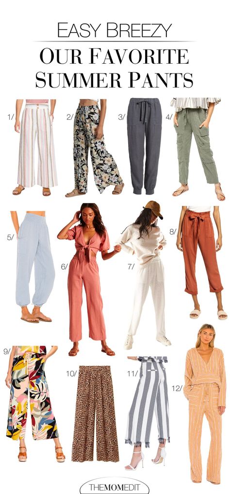 BEACH VIBES ON FLEEK: CUTE SUMMER PANTS FOR A BREEZY OUTFIT REFRESH | Summer is on our minds & that means 1 thing...a summer closet refresh. Aka new light, flowy pants! From beach lounging to date night, these pants are versatile--just the way we like it. #BeachStylePool #BeachPant #LoungeSetsForWomen #MatchingSetLoungewear #LoungewearWomen #SummerPants #SummerVibes #PantsOutfit #BeachOutfit #BeachFashion #BeachStyle #Summer Long Pants For Summer, Wide Leg Beach Pants Outfit, Light Weight Pants For Summer, Beach Pants Women, Float Pants Outfit Summer, Pants For Summer For Women, Plus Size Summer Pants, Beach Outfits Pants, Summer Breezy Outfits