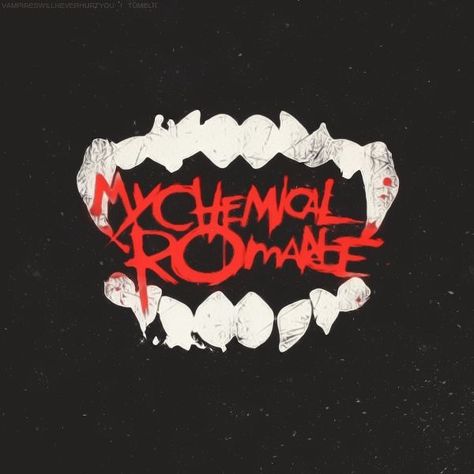 2001-2013 Mcr Logo, Clown Collection, Teeth Logo, Scene Punk, Goth Kids, 2000s Emo, Emo Memes, Emo Wallpaper, Sweet Revenge