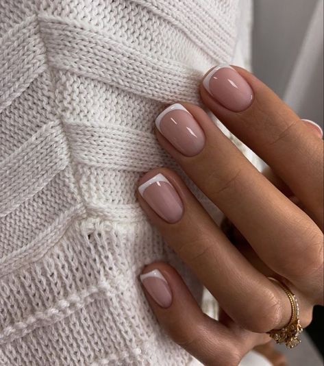 Natural Nails Manicure, French Manicure Nails, Subtle Nails, Work Nails, Casual Nails, Cute Gel Nails, Soft Nails, Neutral Nails, Classy Nails