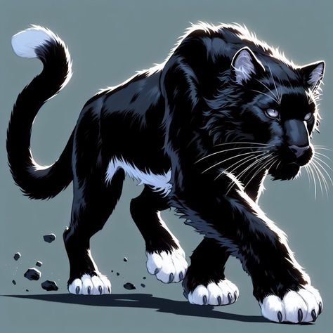 Criador de imagens Mythical Cat Art, Black Tiger Art, Fantasy Feline, Adorable Baby Animals, Lion King Drawings, Canine Drawing, Mystical Animals, Fluffy Kittens, Big Cats Art