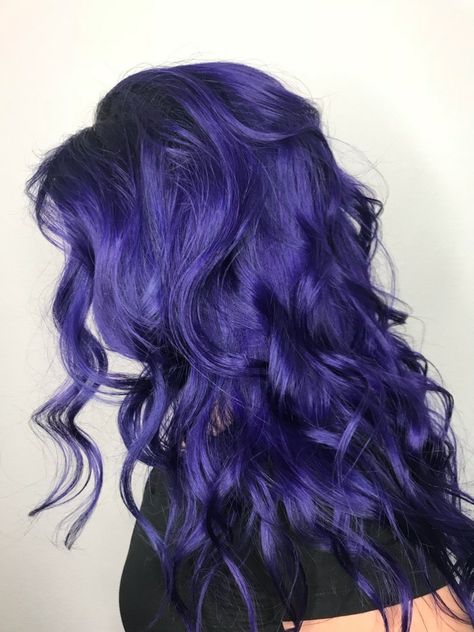 #paintboxsarahhair purple hair, braids, colorful hair, fun hair, galaxy hair Purplish Blue Hair, Blueish Purple Hair, Dark Blue And Purple Hair, Purple Hair Braids, Purple Blue Hair, Hair Color For Morena Skin, Hair Color For Morena, Indigo Hair, Funky Hair Colors