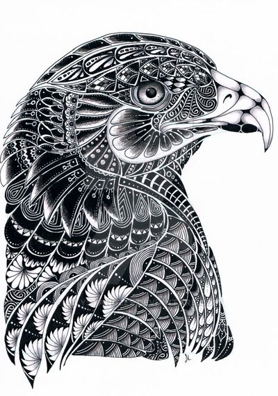 Zentangle Animals Art, Zentangle Animals, Zentangle Artwork, Zentangle Designs, Tangle Art, Zentangle Drawings, Mandala Design Art, Zen Art, Mandala Drawing