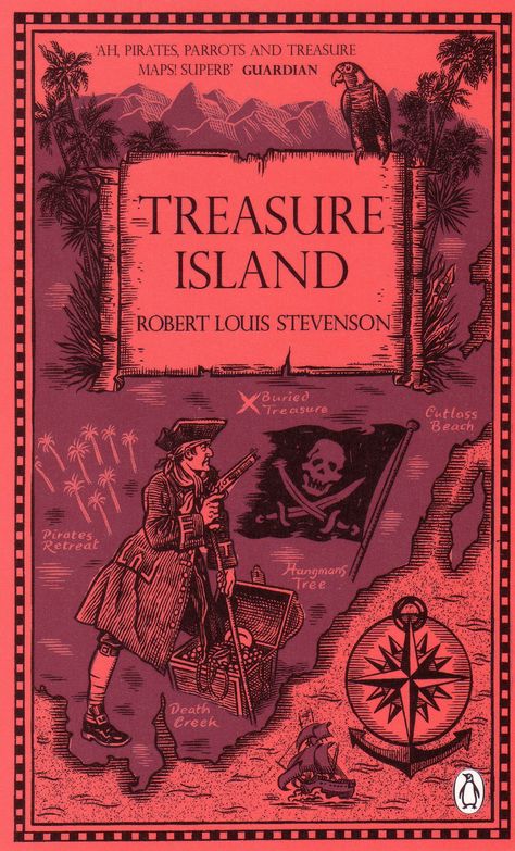 Treasure Island Treasure Island Book, Treasure Island Robert Louis Stevenson, Pirate Books, Penguin Books Covers, Cover Illustration, Robert Louis Stevenson, Robert Louis, Treasure Maps, Cozy Mysteries