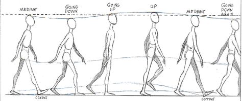 Animation Research: Walk Cycle | CLOY TOONS Walk Cycle Reference, How To Do Animation, Animation Walk Cycle, Cycle Drawing, Walking Animation, Principles Of Animation, Walking Poses, Animation Classes, Walk Cycle