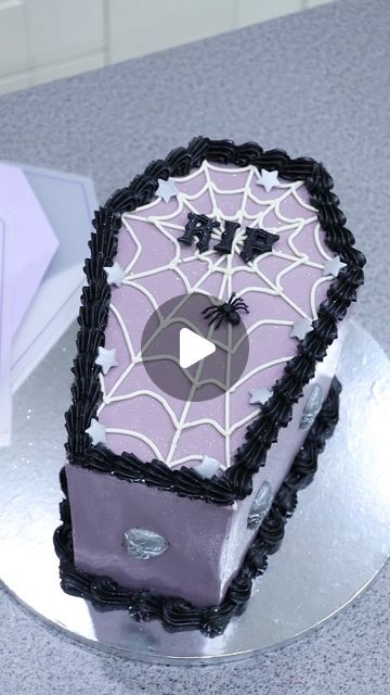 Frost Form® on Instagram: "Introducing our new COFFIN Flexi Frost and Carve!! ⚰️

You get two Flexible Frosting Plates + a Carving Template to make the perfect Coffin-shaped cakes! 🖤

Plus more new shapes on www.frostform.com! 🤭

Video by @loveisbakeable" Halloween Coffin Cake, Coffin Cake, Frost Form, Shaped Cakes, Halloween Coffin, Halloween Cakes, Diy Cake, Cake Ideas, Frosting