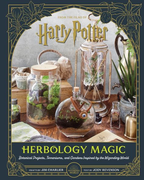 Harry Potter: Herbology Magic: Botanical Projects, Terrariums, and Gardens Inspired by the Wizarding World Professor Sprout, Harry Potter Herbology, Magical Book, Harry Potter Gifts, Harry Potter Collection, Harry Potter Films, Harry Potter Film, Terraria, Up Book