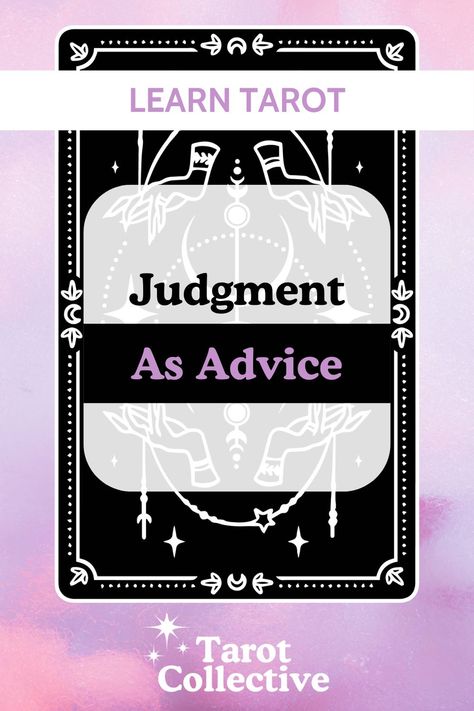 Unlock the deeper wisdom of the Judgment card in your tarot readings! Dive into our comprehensive guide on www.tarot-collective.com to explore its profound meaning as advice. Discover how this powerful card can steer you towards rebirth, transformation, and making enlightened choices. 🌟🔮 #TarotAdvice #JudgmentCard #SpiritualAwakening #TarotReading #Rebirth #Transformation Learn Tarot, Daily Tarot Reading, Daily Tarot, Communication Networks, Money Advice, Tarot Learning, Tarot Card Meanings, Wake Up Call, Tarot Readings