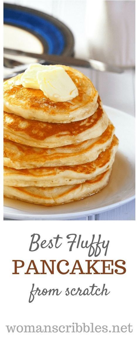 Best Fluffy Pancakes, Pancakes Simple, Healthy Desayunos, Kids Pancakes, Pancakes Pancakes, Pancakes Breakfast, Pancakes From Scratch, Fluffy Pancakes, Fool Proof Recipes