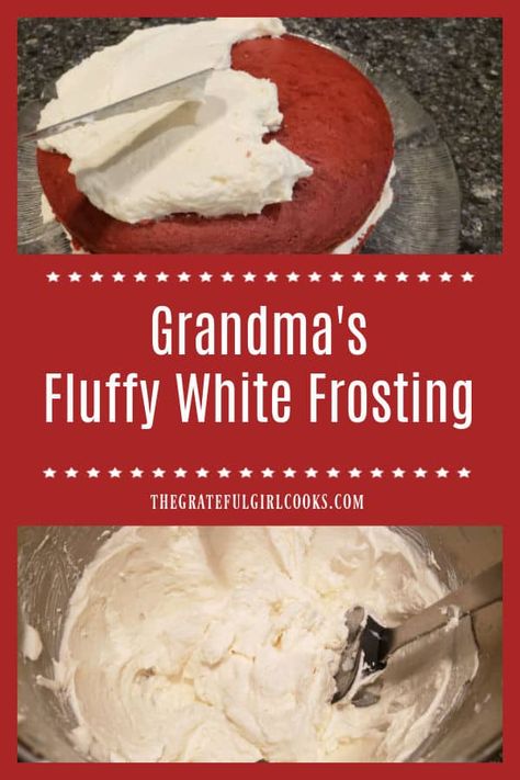 Cooked White Frosting Icing Recipe, Flour Icing Recipe, Cooked Frosting Recipe With Flour And Crisco, Whipped White Frosting, Cooked Icing Recipe, Frosting With Flour And Milk, Fluffy White Frosting Easy, Best White Icing For Cakes, Homade Icing For Cake