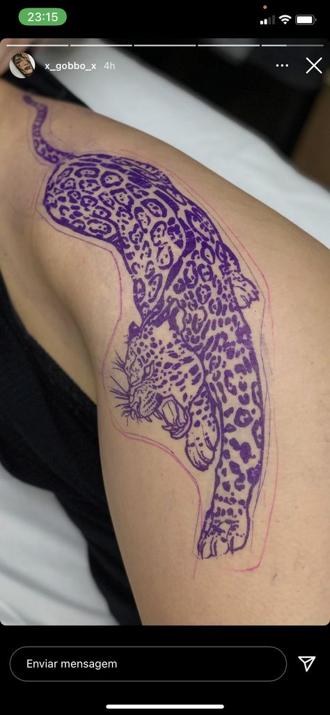 Cheetah Flash Tattoo, Women Panther Tattoo, Cheetah Tattoo On Thigh, Jaguar Tattoo On Thigh, Jaguar Hip Tattoo, Jaguar Stomach Tattoo, Jaguar Tattoo Thigh, Patchwork Hip Tattoo, Cute Cheetah Tattoo